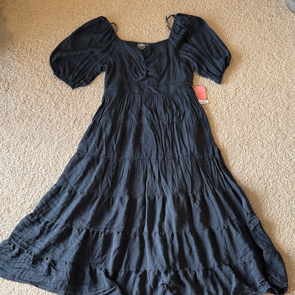 Elegant Navy Women's Dress